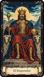 Carta El Emperador del tarot