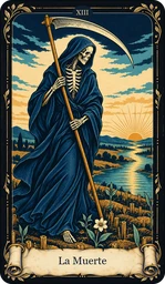 Carta La Muerte del tarot