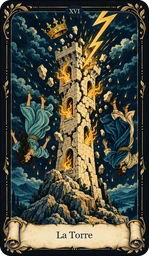 Carta La Torre del tarot